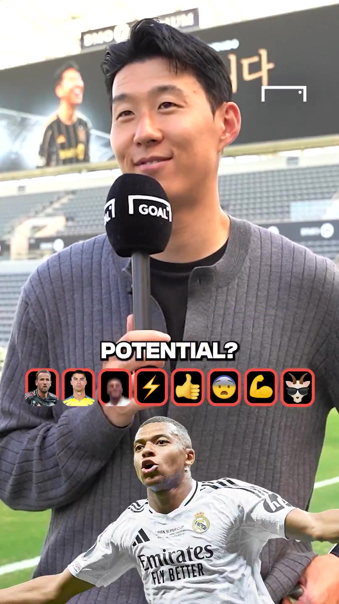 Kaiyun Sports-开云体育-孙兴慜：射手选凯恩 技巧选C罗 潜力选亚马尔 GOAT选C罗&amp;梅西🐐