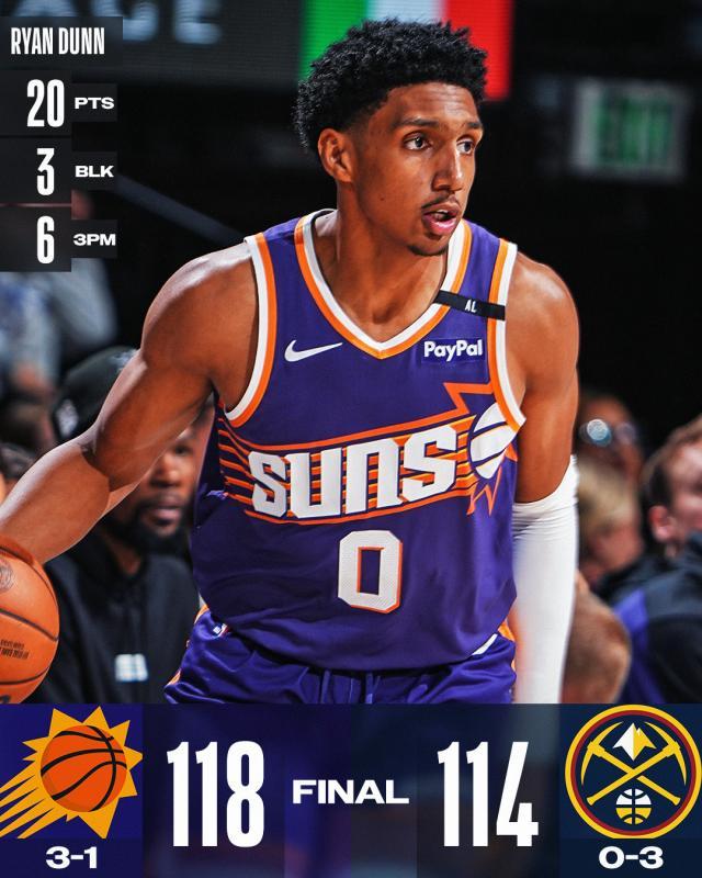 Kaiyun Sports-开云体育-一场顶大学一年？太阳28顺位捡漏 邓恩能成顶级3D？