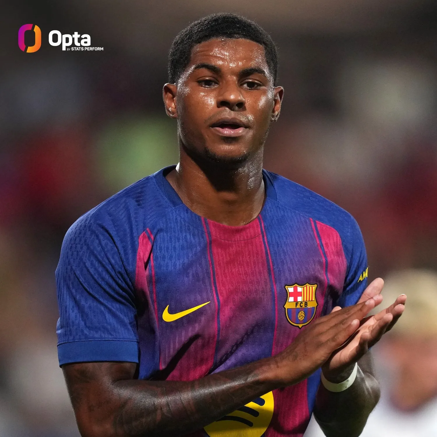 首发登场，拉10成第二位效力巴萨期间代表英格兰出场的球员