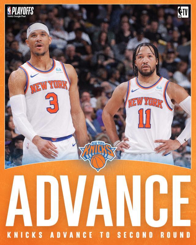 开云-爱游戏-6场合计赢1分！尼克斯人均铁汉 客场淘汰76人