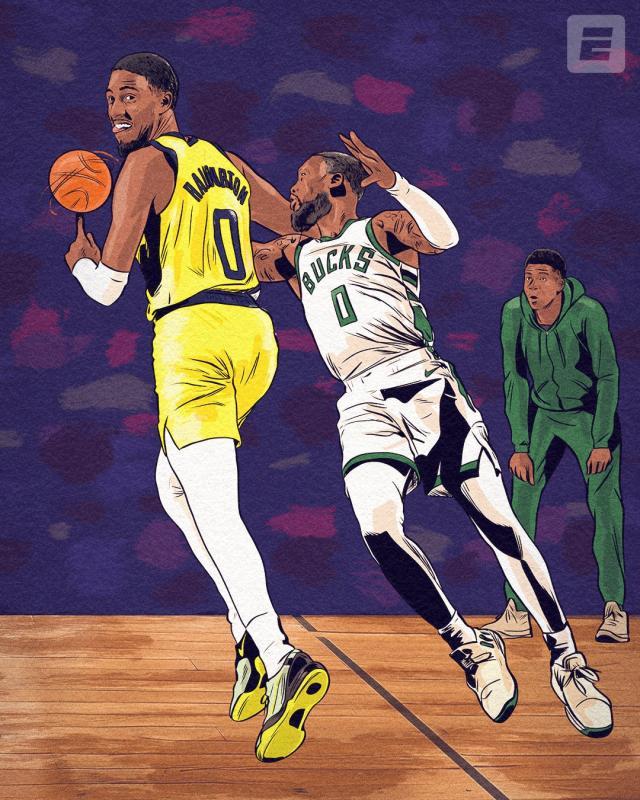 Kaiyun Sports-开云体育-赛季交手8比3雄鹿！步行者完成黑六挺进次轮