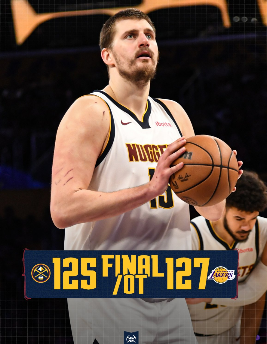 开云体育平台-末节+加时5中1还被艾顿大帽！约基奇191次三双吞耻辱 板凳席发怒